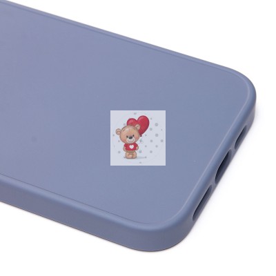 Чехол-накладка для Apple iPhone 15 Plus (фиолетовый) - SC311