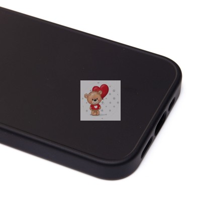 Чехол-накладка для Apple iPhone 15 Pro (черный) - SC311