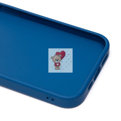 Чехол-накладка для Apple iPhone 15 Pro (синий) - SC311