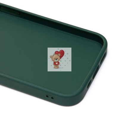 Чехол-накладка для Apple iPhone 15 Pro (зеленый) - SC311