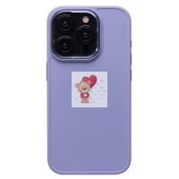Чехол-накладка для Apple iPhone 15 Pro (светло-фиолетовый) - SC311 Чехол-накладка для Apple iPhone 15 Pro (светло-фиолетовый) - SC311