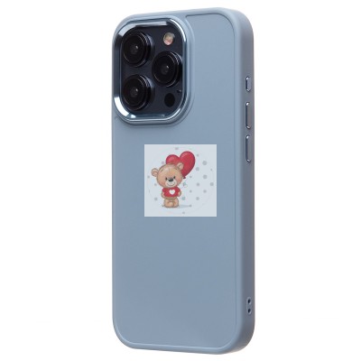 Чехол-накладка для Apple iPhone 15 Pro (мятный) - SC311