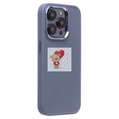 Чехол-накладка для Apple iPhone 15 Pro (фиолетовый) - SC311