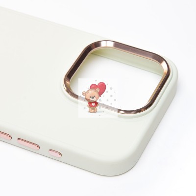 Чехол-накладка для Apple iPhone 15 Pro (белый) - SC311