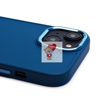 Чехол-накладка для Apple iPhone 15 (синий) - SC311
