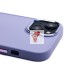 Чехол-накладка для Apple iPhone 15 (светло-фиолетовый) - SC311