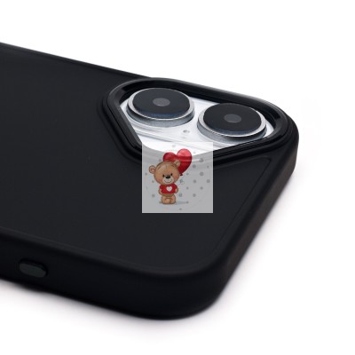 Чехол-накладка для Apple iPhone 16 Plus (черный) - SC311