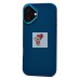 Чехол-накладка для Apple iPhone 16 Plus (синий) - SC311
