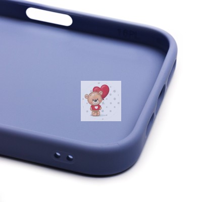 Чехол-накладка для Apple iPhone 16 Plus (светло-фиолетовый) - SC311