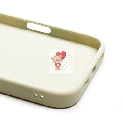 Чехол-накладка для Apple iPhone 16 Plus (белый) - SC311