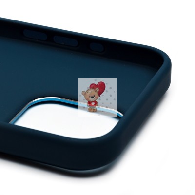 Чехол-накладка для Apple iPhone 16 Pro Max (темно-синий) - SC311