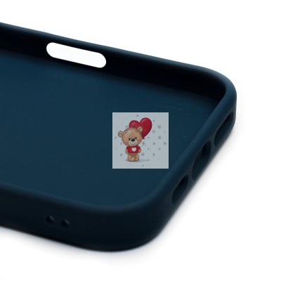 Чехол-накладка для Apple iPhone 16 Pro Max (темно-синий) - SC311