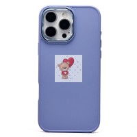 Чехол-накладка для Apple iPhone 16 Pro Max (светло-фиолетовый) - SC311