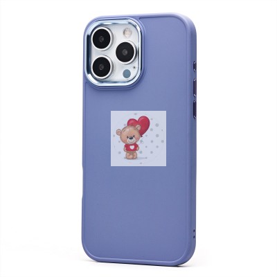 Чехол-накладка для Apple iPhone 16 Pro Max (светло-фиолетовый) - SC311