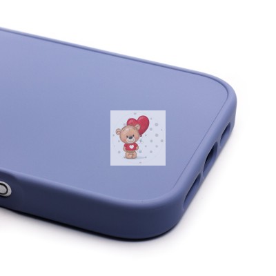 Чехол-накладка для Apple iPhone 16 Pro Max (светло-фиолетовый) - SC311