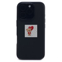 Чехол-накладка для Apple iPhone 16 Pro (черный) - SC311