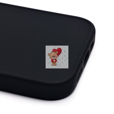 Чехол-накладка для Apple iPhone 16 Pro (черный) - SC311