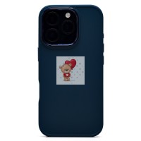 Чехол-накладка для Apple iPhone 16 Pro (темно-синий) - SC311