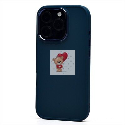 Чехол-накладка для Apple iPhone 16 Pro (темно-синий) - SC311