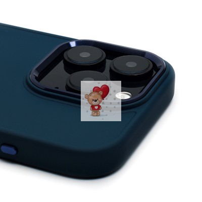 Чехол-накладка для Apple iPhone 16 Pro (темно-синий) - SC311