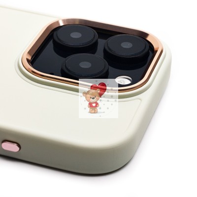 Чехол-накладка для Apple iPhone 16 Pro (белый) - SC311