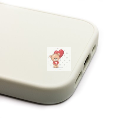 Чехол-накладка для Apple iPhone 16 Pro (белый) - SC311