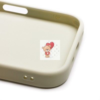 Чехол-накладка для Apple iPhone 16 Pro (белый) - SC311