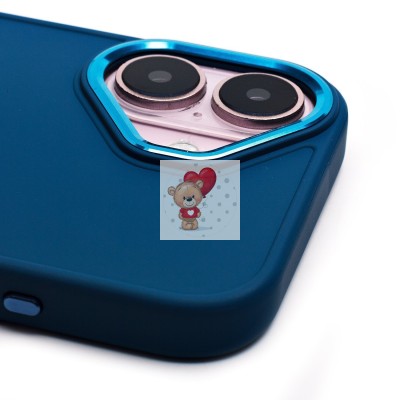 Чехол-накладка для Apple iPhone 16 (синий) - SC311