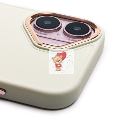 Чехол-накладка для Apple iPhone 16 (белый) - SC311