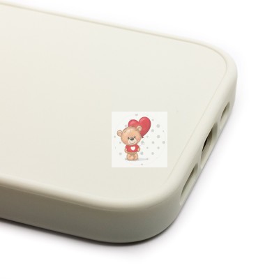 Чехол-накладка для Apple iPhone 16 (белый) - SC311