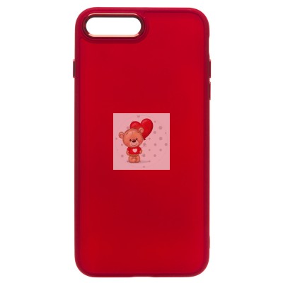 Чехол-накладка для Apple 8 Plus (красный) - SC311 Чехол-накладка для Apple 8 Plus (красный) - SC311
