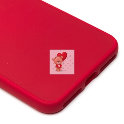 Чехол-накладка для Apple 8 Plus (красный) - SC311