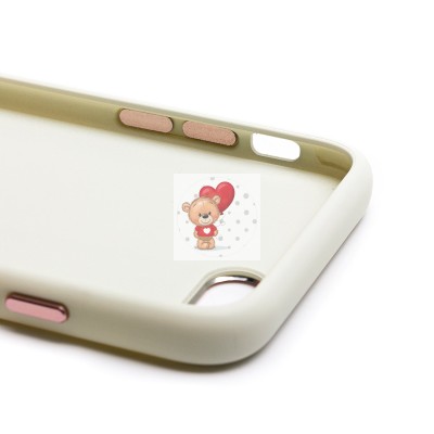 Чехол-накладка для Apple iPhone 7 (белый) - SC311