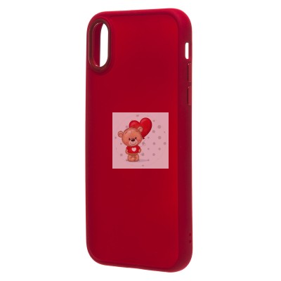 Чехол-накладка для Apple iPhone XR (красный) - SC311 Чехол-накладка для Apple iPhone XR (красный) - SC311