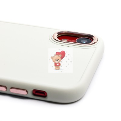 Чехол-накладка для Apple iPhone XR (белый) - SC311