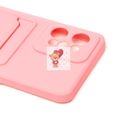 Чехол-накладка для OPPO realme C31 (розовый) - SC315 с картхолдером Чехол-накладка для OPPO realme C31 (розовый) - SC315 с картхолдером