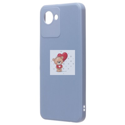 Чехол-накладка для OPPO realme C30 (синий) - SC316 Чехол-накладка для OPPO realme C30 (синий) - SC316