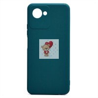 Чехол-накладка для OPPO realme C30 (зеленый) - SC316