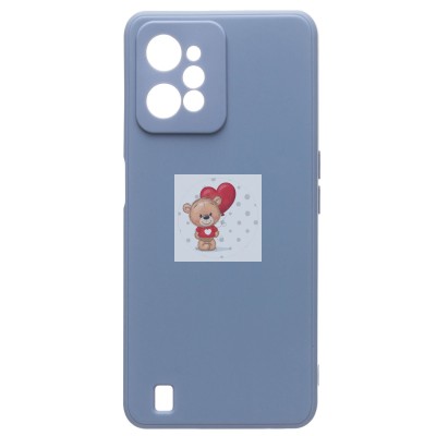 Чехол-накладка для OPPO realme C31 (синий) - SC316