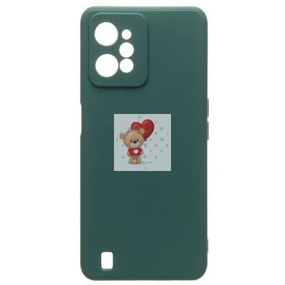 Чехол-накладка для OPPO realme C31 (зеленый) - SC316