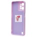 Чехол-накладка для OPPO realme C31 (светло-фиолетовый) - SC316