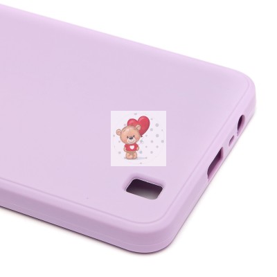 Чехол-накладка для OPPO realme C31 (светло-фиолетовый) - SC316