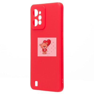 Чехол-накладка для OPPO realme C31 (красный) - SC316 Чехол-накладка для OPPO realme C31 (красный) - SC316