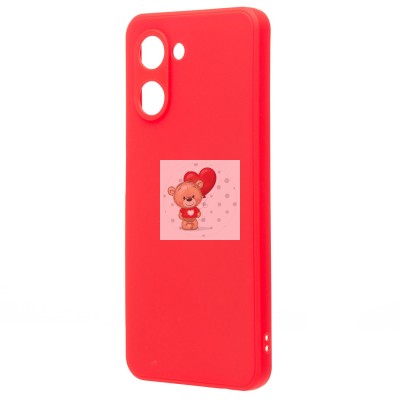 Чехол-накладка для OPPO realme C33 (красный) - SC316 Чехол-накладка для OPPO realme C33 (красный) - SC316