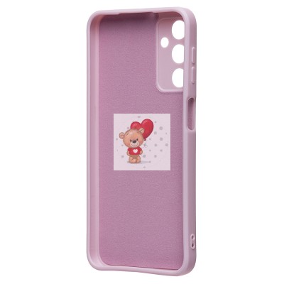 Чехол-накладка для Samsung  A245 Galaxy A24 4G (светло-фиолетовый) - SC316