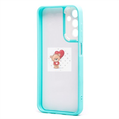 Чехол-накладка для Samsung M146 Galaxy M14 5G (голубой) - SC318 экокожа