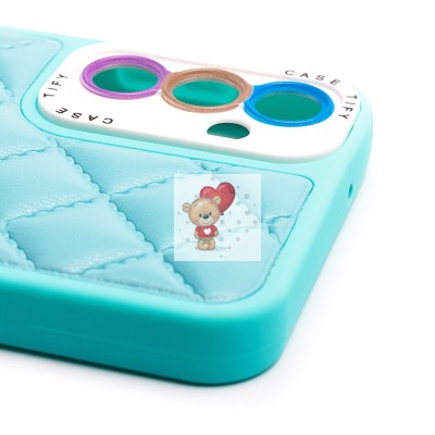 Чехол-накладка для Samsung M146 Galaxy M14 5G (голубой) - SC318 экокожа