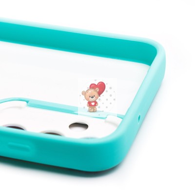 Чехол-накладка для Samsung M146 Galaxy M14 5G (голубой) - SC318 экокожа