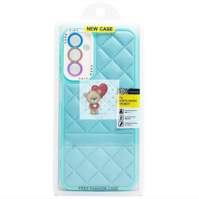 Чехол-накладка для Samsung M146 Galaxy M14 5G (голубой) - SC318 экокожа