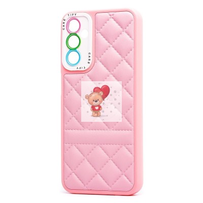 Чехол-накладка для Samsung M146 Galaxy M14 5G (светло-розовый) - SC318 экокожа